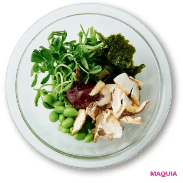 【美容スープレシピ】マイルドな辛さが美味! 食物繊維もたっぷり 「海苔のピリ辛豆乳スープ」作り方
