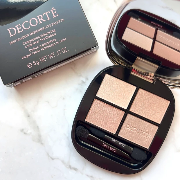 コスメデコルテ スキンシャドウ デザイニング パレット 09 cashmere featherはイエベ向き