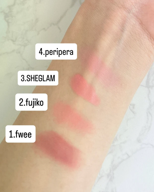 【イエベ春チークおすすめ】2000円以下で買えるプチプラ4 選｜血色感＆多幸感カラー
_11