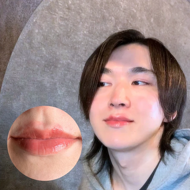 アクセーヌ　リップケア ルージュ【BR01（ラセットブラウン）】