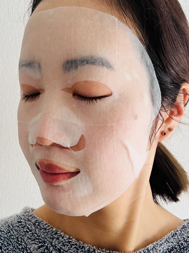 ルルルンのハイドラIDマスクの使用イメージ