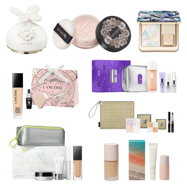 【クリスマスコフレ2025】ベースメイクのホリデー限定品特集！発売日・予約開始日をチェック