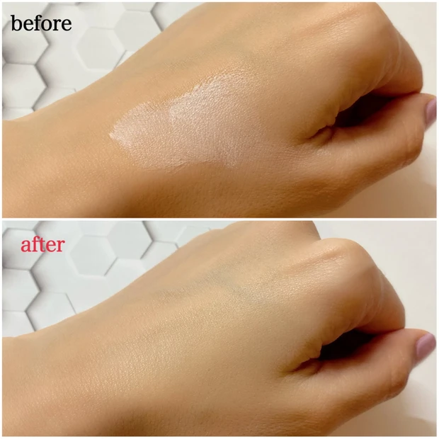 美容液なのに《SPF50+・PA++++》で紫外線や花粉から肌をガード!色付きだから下地効果も♡_3
