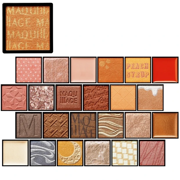 マキアージュからは単色アイシャドウ25種が発売！ 自分好みを見つけて♡【…