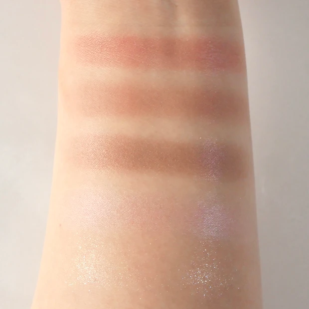 JILL STUART ジルスチュアート ブルームクチュールアイズ ジュエルドブーケ 01 cymbidium cameo スウォッチ