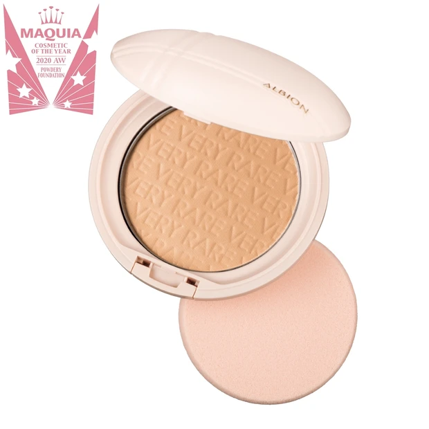 パウダリーファンデーション部門TOP5・アルビオンのエアな薄膜ファンデが…