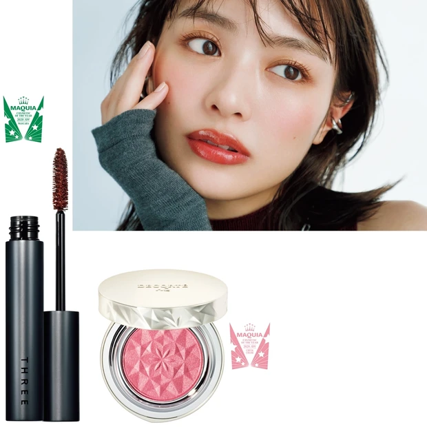 ベスコス受賞コスメ・赤み2点盛りでキュン♡メイク！ テクを大公開