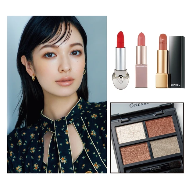 セルヴォークのブラウンパレットが使える！ シャネルやゲランなどのリップと…