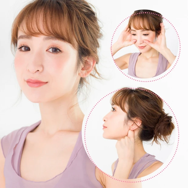 スキンケアの仕上げに1分で小顔! ダイエットコーチ・千波さん監修のセルフ…