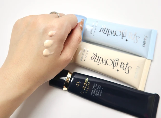 クレドポーボーテ 下地 フィー 下地 比較 テクスチャー