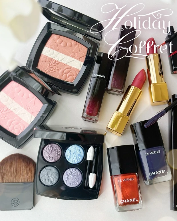 CHANELクリスマスコフレ シャネル・クリスマスコフレ2024】10/18発売・雪の結晶が