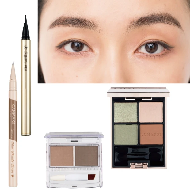 このひとテクでオシャレ度アップ！ アイメイク×眉メイクの最適コーデを解説