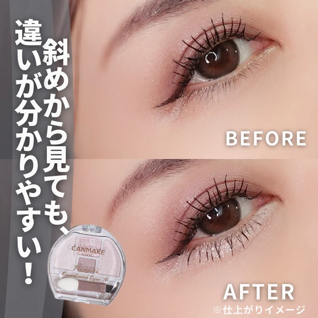 CANMAKE プチプラコスメ プランぷくコーデアイズNeo N01しらたまプランぷく