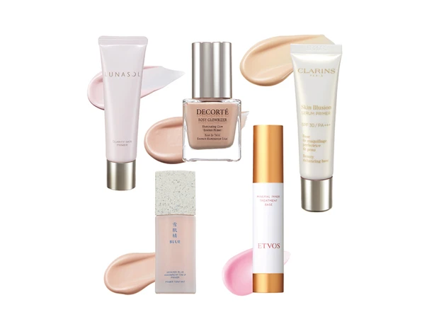  肌のくすみを光と色で飛ばす！おすすめ秋新作化粧下地5選