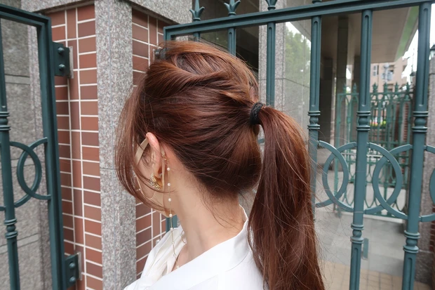 【石井美保さんヘアー】憧れの石井美保さんになりきり!ポニーテールアレンジ_8_2