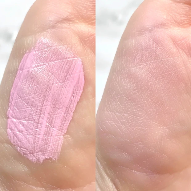 スック コンプレクションフェイスカラー 02 綿香のスウォッチ