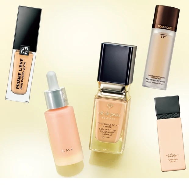 カバー力がアップ！ 春の新作リキッドファンデーション情報をお届け