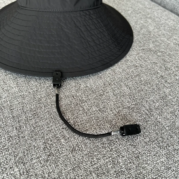 ベビーカーでのおでかけにぴったりな紫外線対策＊【グリーロ】ツバヒロハット_3