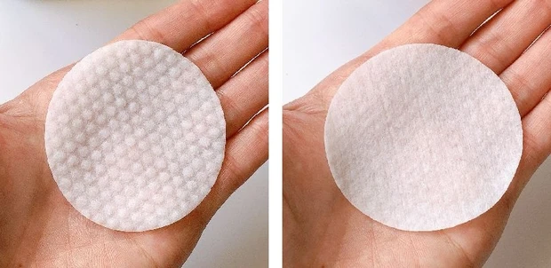 VT CICA マイルドトナーパッドの表と裏