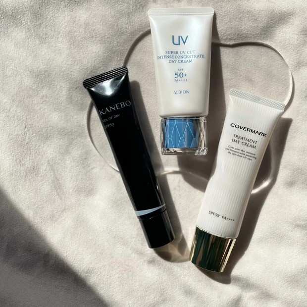 愛用品　デパコス　日焼け止め