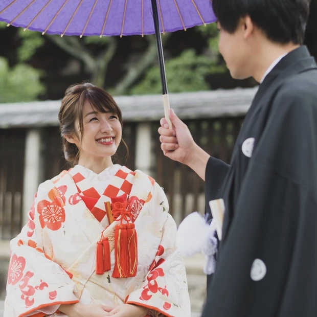 【wedding】京都で和装前撮り＊おしゃれな写真も自然な写真もラヴィ・ファクトリー