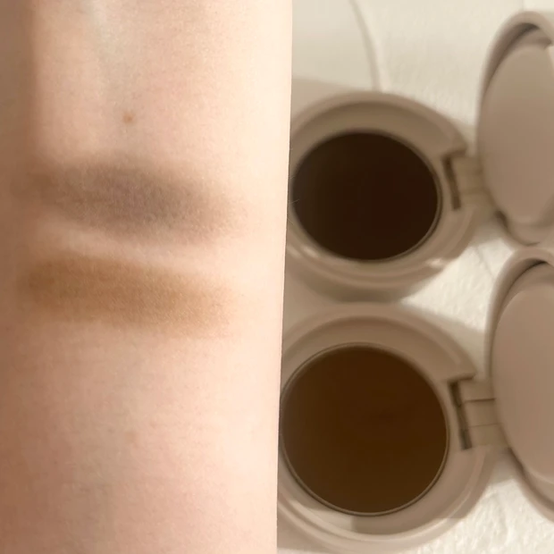 ヘアメイクパウダー スウォッチ