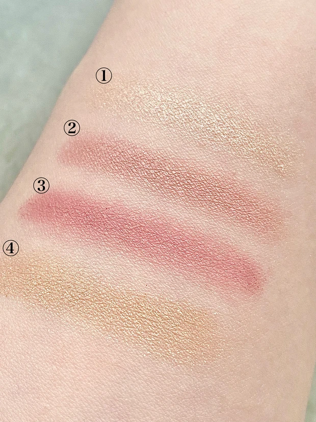 【MAQUIAインフルエンサーのオッス！推しコス】お値段以上！エクセルのリアルクローズシャドウ&グリームオンフィットシャドウ。_2_2