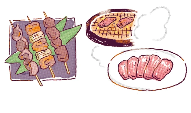 A アルコール代謝に必要な栄養素を含み、部位を選べば低脂質の焼き鳥