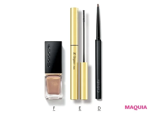 青みピンクのワントーンメイク アイテム