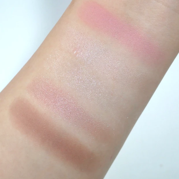 セザンヌ CEZANNE 新作 フェイスアイパレット 02 クラッシーピンク