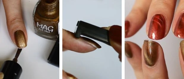 マグネットネイルのやり方