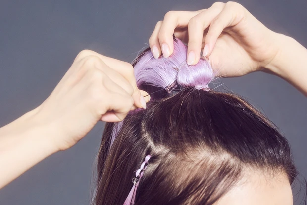 山本舞香 ハロウィンメイク 『Rain On Me』のレディー・ガガ HOW TO HAIR ARRANGE2