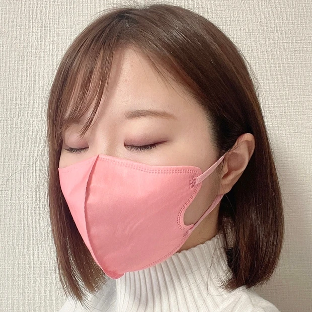 SPUN MASK　立体型　着画