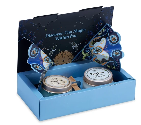 【クリスマスコフレ&ホリデー限定品2023】ボディケアデュオ デリケート・ジャスミン、グリーン・ローズ、ホワイトティー 各¥5500