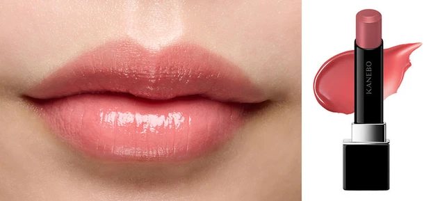 カネボウ ルージュスターヴァイブラント V02 塗り比べ　ブルべ夏