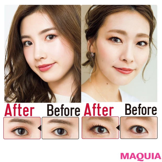 「すぐマネできるデカ目メイクを教えて！」濱田あおいさん＆YU-Uさんのセ…