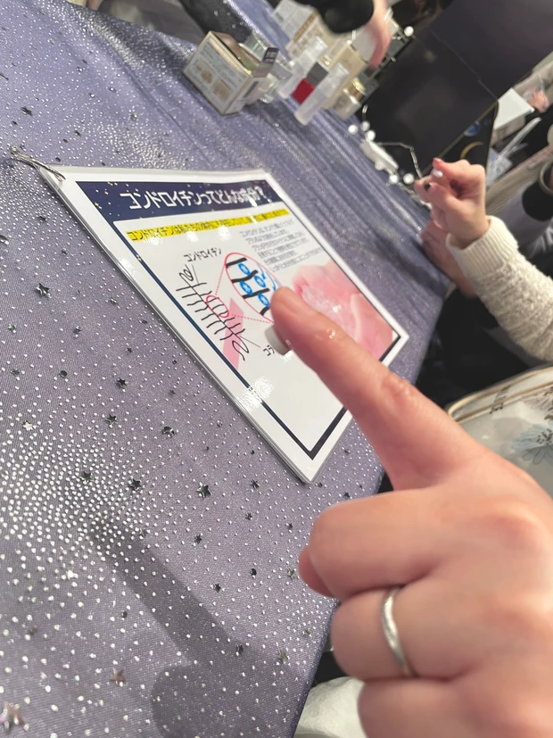 錠剤が指にくっついた!