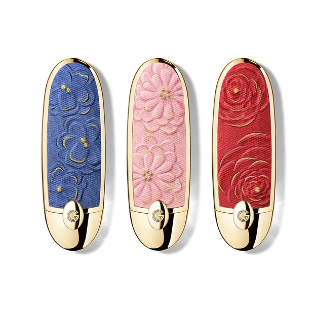 ゲラン ルージュ ジェ ケース デニム フローラ チェリー ブロッサム レッド ローズ