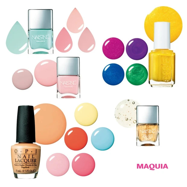 夏ネイルはやっぱりポップカラーが本命！【NAILSINC、O・P・I、e…