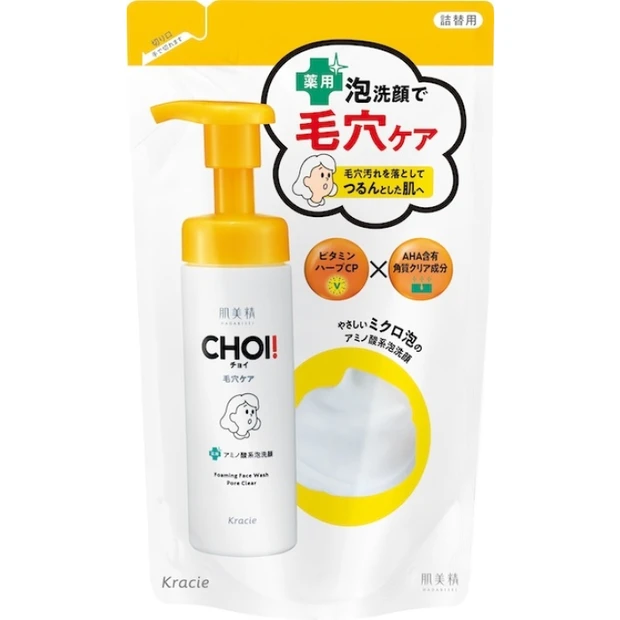 CHOI 薬用泡洗顔 肌・毛穴ケア 詰替用
