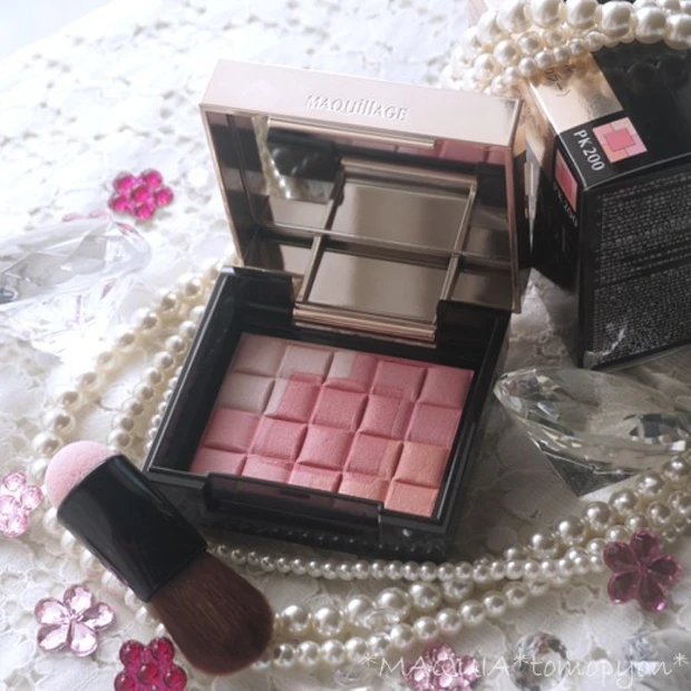 大人気チーク❤マキアージュ ドラマティックムードヴェール で血色ツヤ肌になれる!