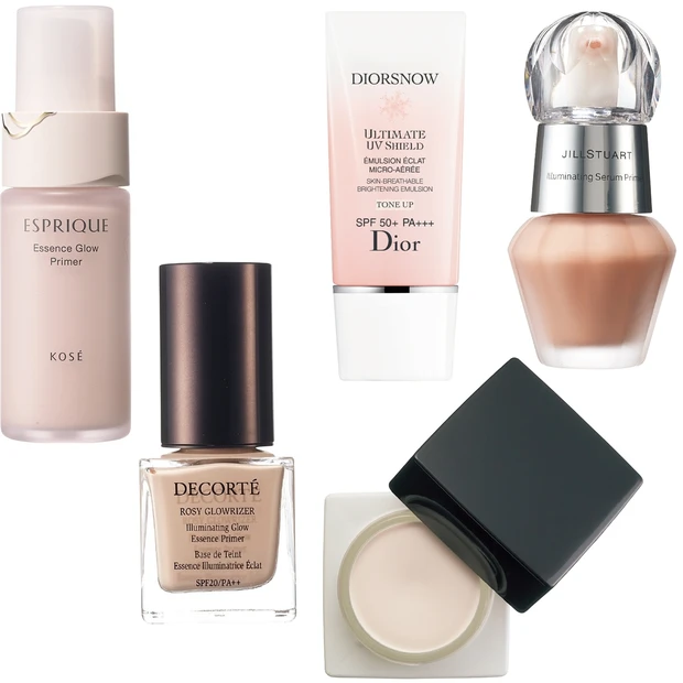 トーンアップ狙いなら? この春の新作ピンク系下地を集めました