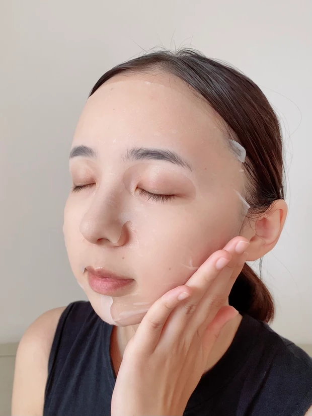 鈴木えみさん愛用「EAUf（オーフ）」の肌調律シートマスクを使ってみた🩵_7_2