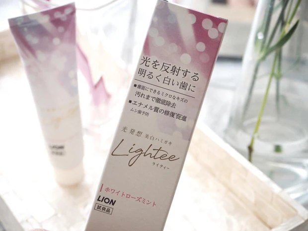 肌を綺麗に見せるハイライト効果あり?!ライオンが本気で作った美白歯磨き粉!_2
