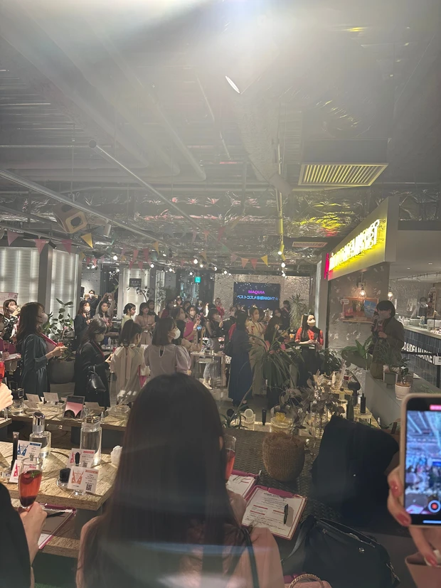 行って来ました♡
【MAQUIAベスコス体験NIGHT★】_2