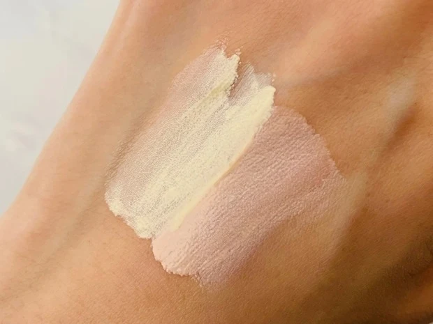 ウォンジョンヨ トーンアップベース　01.ピーチピンク　02.ライムイエロー　レビュー