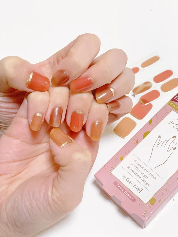 【セルフネイル派さん・セルフネイルを始めたい方にオススメ!】周りから絶対褒められる”ジェルネイルのようなぷっくり可愛いネイルシール2種類”をご紹介!_2_2