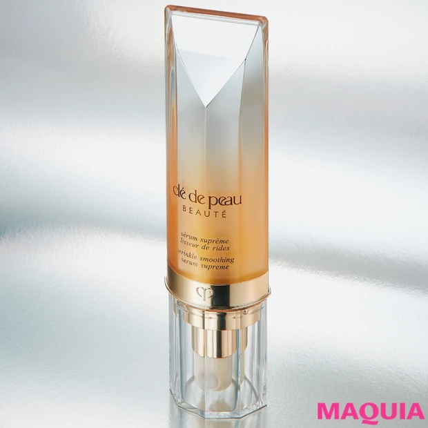 深いシワに打つ手はある？ クレ・ド・ポー ボーテのシワ改善美容液をマキア…