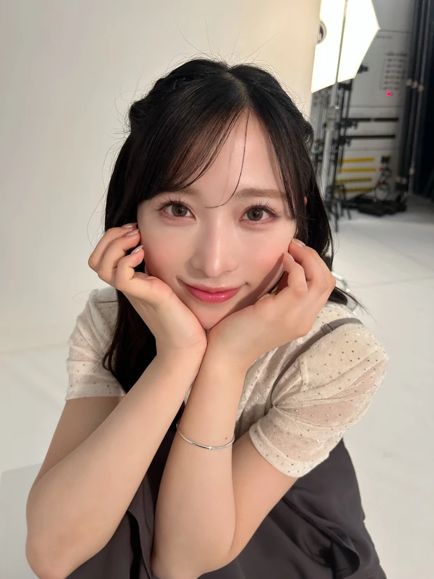 AKB48小栗有以さんマキア4月号オフショット【“崩れない”アイドルメイク】PhotoGallery_3