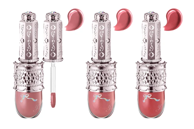 ジルスチュアートクリスマスコフレ2025 ジルスチュアート　リップラッカー ブルーミングガーランド　リボンファッションショー